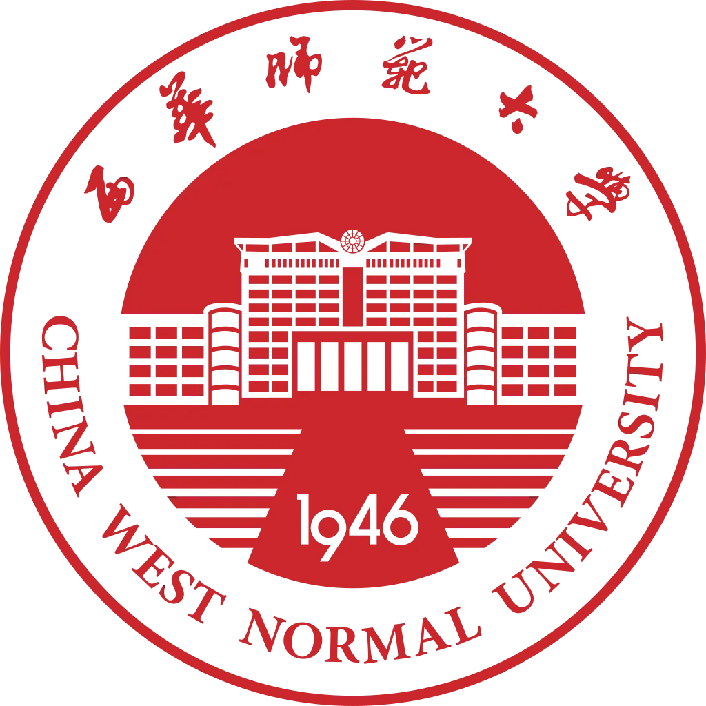 西华师范大学校徽矢量图