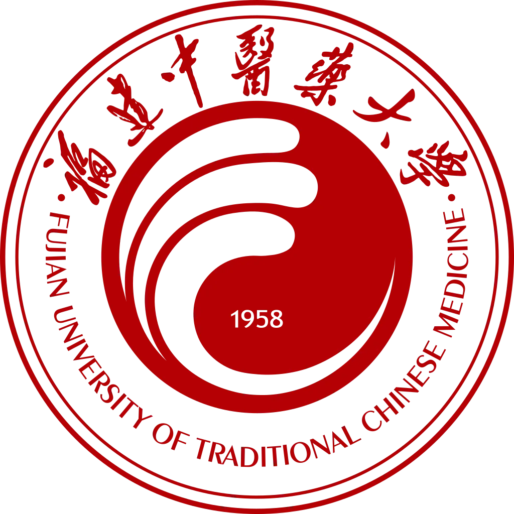 福建中医药大学校徽矢量图