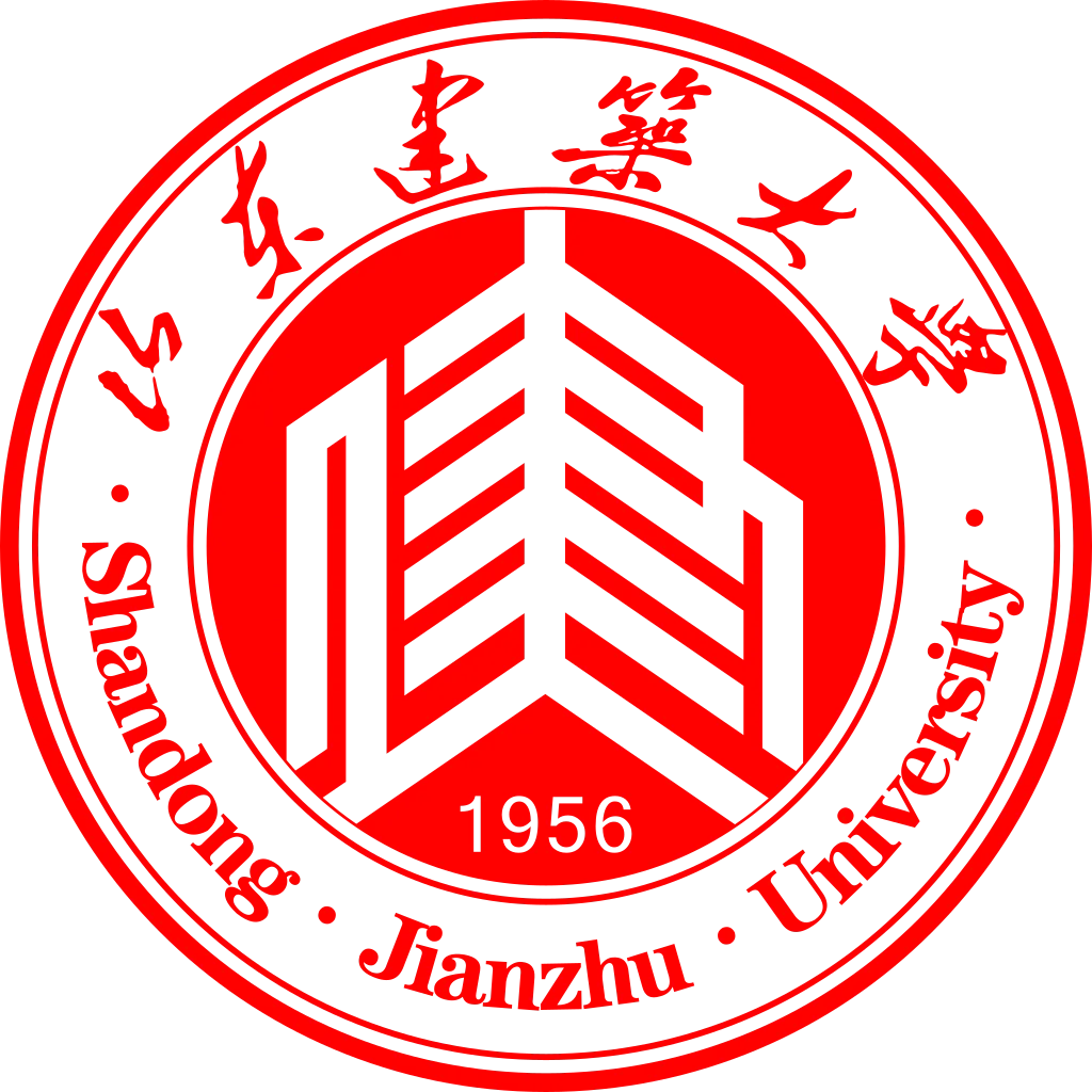 山东建筑大学校徽矢量图